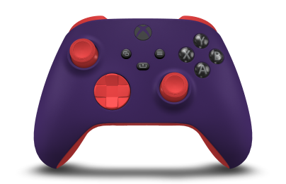 Xbox Wireless Controller - Body: Astral Purple, D-Pads: Pulse Red, Thumbsticks: Pulse Red