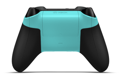 Xbox Wireless Controller - Corps: Glacier Blue, BMD: Abyss Black (métallique), Joysticks: Carbon Black