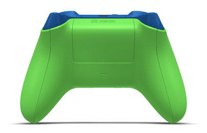Xbox Wireless Controller - Corpo: Verde Veloz, Botões Direcionais: Azul Elétrico (Metálico), Manípulos Analógicos: Azul Choque