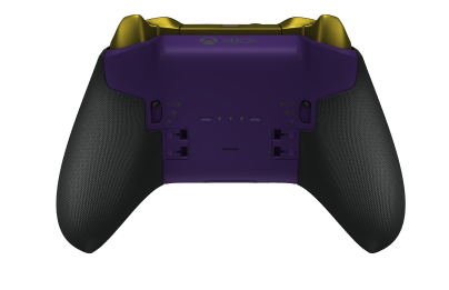 Xbox Elite Wireless Controller Series 2 - Core - Body: Astral Purple + Rubberized Grips, D-pad: Facet, Gold Matte (Metal), Back: Astral Purple + Rubberized Grips