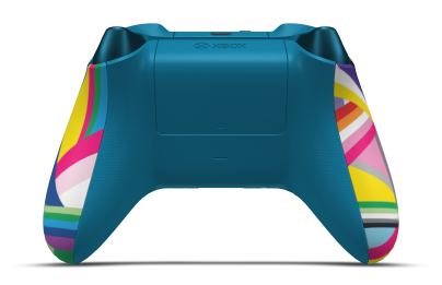 Xbox Wireless Controller - Body: Pride, D-Pads: Mineral Blue (Metallic), Thumbsticks: Mineral Blue