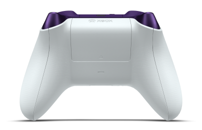 Xbox Wireless Controller - Corpo: Branco Robot, Botões Direcionais: Roxo Astral (Metálico), Manípulos Analógicos: Roxo Astral