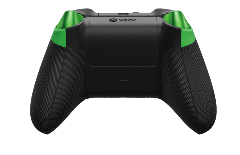 Xbox Wireless Controller - Body: Velocity Green, D-Pads: Bright Silver (Metallic), Thumbsticks: Robot White