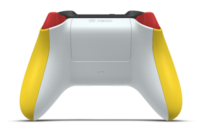 Xbox Wireless Controller - Korpus: Piorunujący żółty, Pady kierunkowe: Pulsująca czerwień, Drążki: Pulsująca czerwień