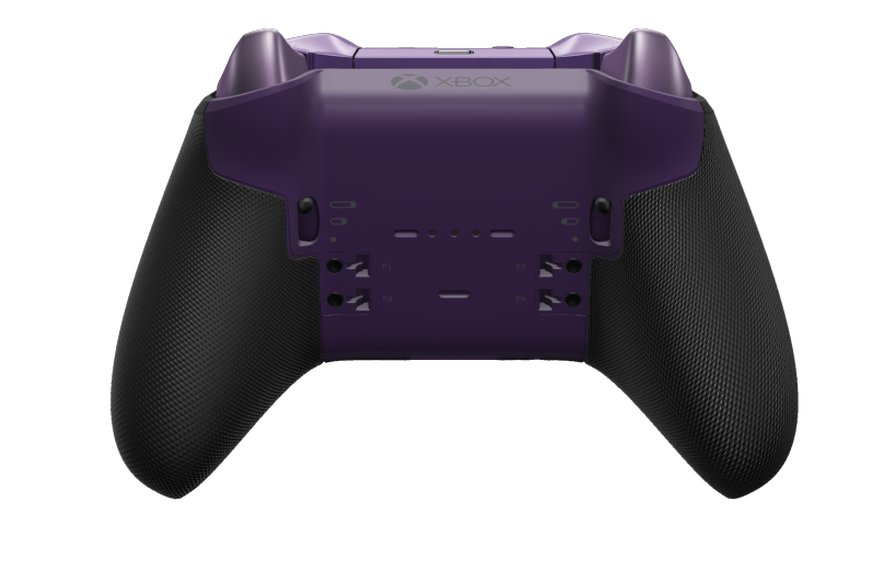 Xbox Elite Wireless Controller Series 2 - Core - Body: Soft Purple + Rubberised Grips, D-pad: Faceted, Astral Purple (Metal), Back: Astral Purple + Rubberised Grips