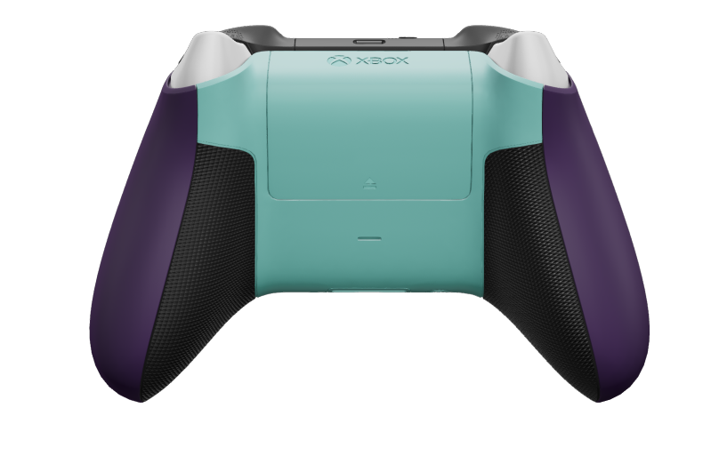 Xbox Wireless Controller - Hoofdtekst: Stellar Shift, D-Pads: Gletsjerblauw, Duimsticks: Robotwit