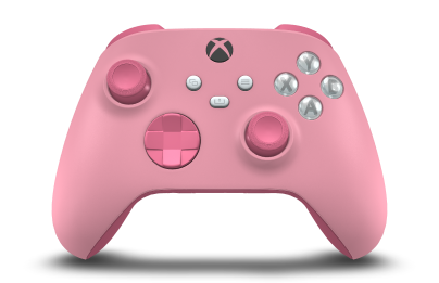 Xbox 無線控制器 - Body: Retro Pink, D-Pads: Deep Pink, Thumbsticks: Deep Pink