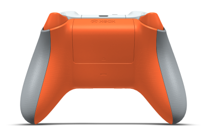 Xbox Wireless Controller - Hoofdtekst: Asgrijs, D-Pads: Robotwit, Duimsticks: Zest-oranje