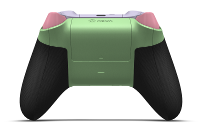 Xbox Wireless Controller - Hoofdtekst: Zachtgroen, D-Pads: Zachtpaars, Duimsticks: Retro-roze