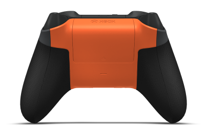 Xbox Wireless Controller - Body: Storm Grey, D-Pads: Zest Orange, Thumbsticks: Zest Orange