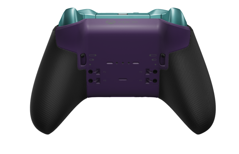 Xbox Elite Wireless Controller Series 2 - Core - Hoveddel: Astrallilla + gummigreb, D-blok: Facetteret, isblå (metal), Bagside: Astrallilla + gummigreb