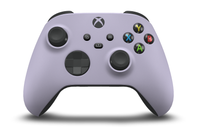 Xbox 무선 컨트롤러 - Body: Soft Purple, D-Pads: Carbon Black, Thumbsticks: Carbon Black