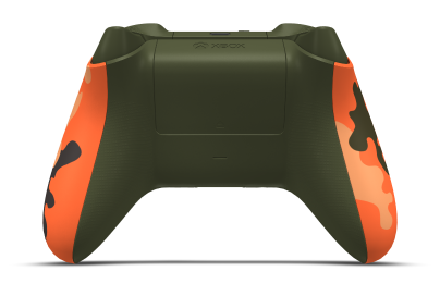 Comando Sem Fios Xbox - Body: Blaze Camo, D-Pads: Zest Orange, Thumbsticks: Zest Orange
