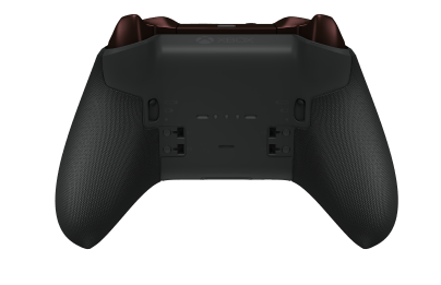 Xbox Elite Wireless Controller Series 2 - Core - Body: Pulse Red + Rubberized Grips, D-pad: Facet, Storm Gray (Metal), Back: Carbon Black + Rubberized Grips