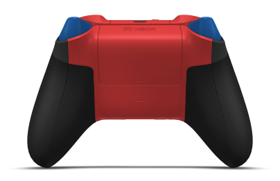 Xbox Wireless Controller - Body: Carbon Black, D-Pads: Pulse Red, Thumbsticks: Shock Blue