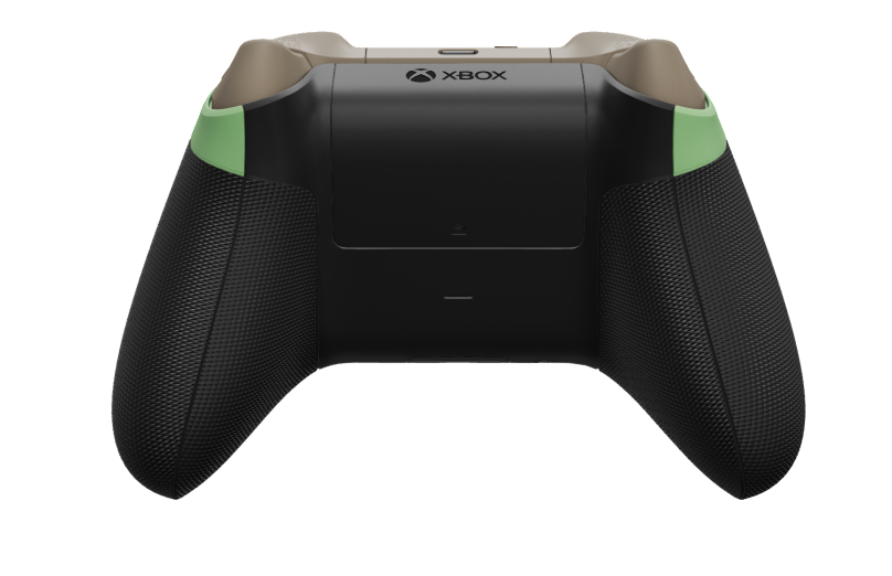 Xbox Wireless Controller - Body: Soft Green, D-Pads: Mineral Blue (Metallic), Thumbsticks: Mineral Blue