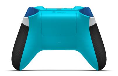 Xbox Wireless Controller - Body: Arctic Camo, D-Pads: Mineral Blue (Metallic), Thumbsticks: Dragonfly Blue