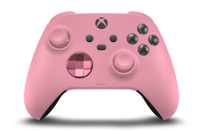 Kontroler bezprzewodowy Xbox - Body: Retro Pink, D-Pads: Retro Pink (Metallic), Thumbsticks: Retro Pink