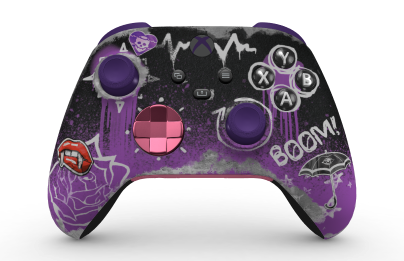 Xbox Wireless Controller – Redfall Limited Edition - Body: Layla Ellison, D-Pads: Deep Pink (Metallic), Thumbsticks: Astral Purple