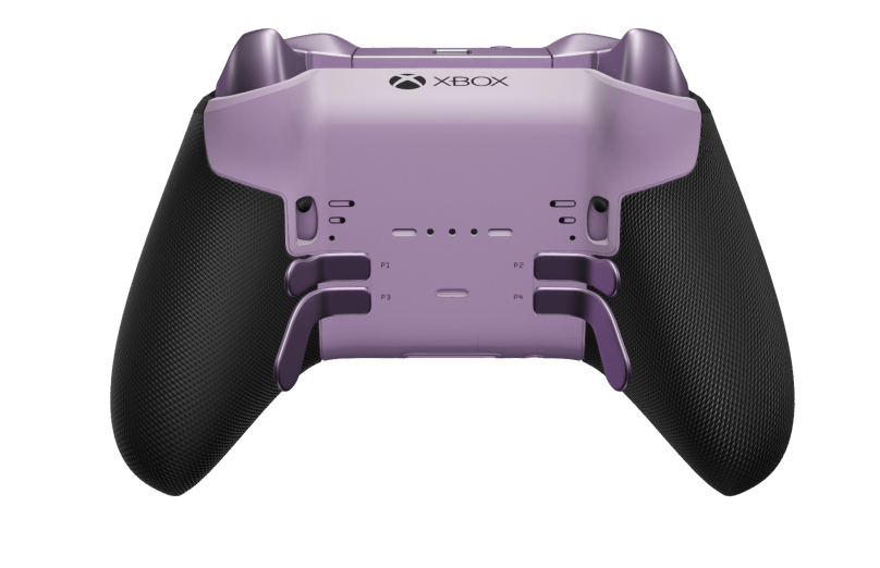 Xbox Elite Wireless Controller Series 2 - Core - Body: Soft Purple + Rubberized Grips, D-pad: Faceted, Soft Purple (Metal), Back: Soft Purple + Rubberized Grips