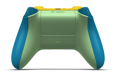 Mando inalámbrico Xbox - Body: Mineral Blue, D-Pads: Oxide Red (Metallic), Thumbsticks: Soft Green