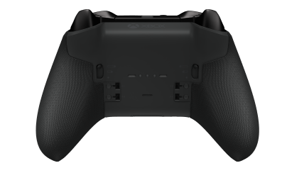 Xbox Elite Wireless Controller Series 2 - Core - Corps: Carbon Black + Rubberized Grips, BMD: Facette, Carbon Black (métal), Arrière: Carbon Black + Rubberized Grips