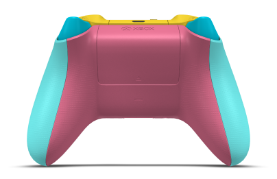 Xbox 無線控制器 - Body: Glacier Blue, D-Pads: Lighting Yellow, Thumbsticks: Retro Pink