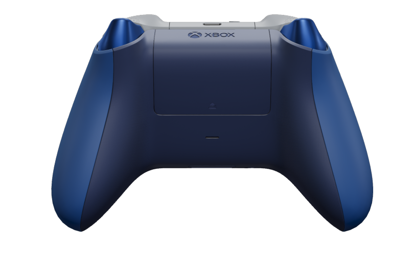 Xbox Wireless Controller - Hoofdtekst: Aqua Shift, D-Pads: Stormgrijs (metallic), Duimsticks: Middernachtblauw