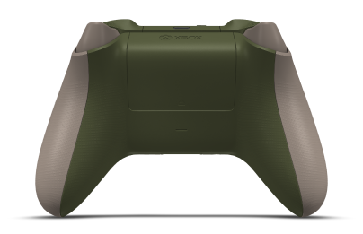 Xbox Wireless Controller - Body: Desert Tan, D-Pads: Robot White, Thumbsticks: Pulse Red