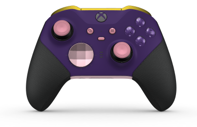Xbox Elite Wireless Controller Series 2 - Core - Framsida: Astral Purple + gummerat grepp, Styrknapp: Facett, Ljusrosa (Metall), Baksida: Ljusrosa + gummerat grepp