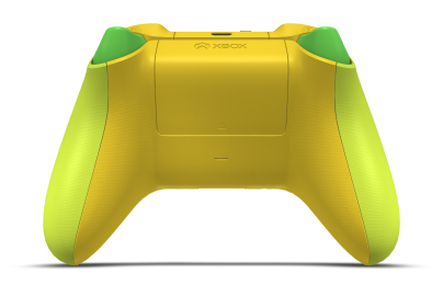 Kontroler bezprzewodowy Xbox - Hoofdtekst: Elektrische volt, D-Pads: Lighting Yellow, Duimsticks: Velocity-groen