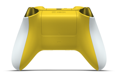 Xbox 無線控制器 - Body: Robot White, D-Pads: Lightning Yellow (Metallic), Thumbsticks: Lighting Yellow