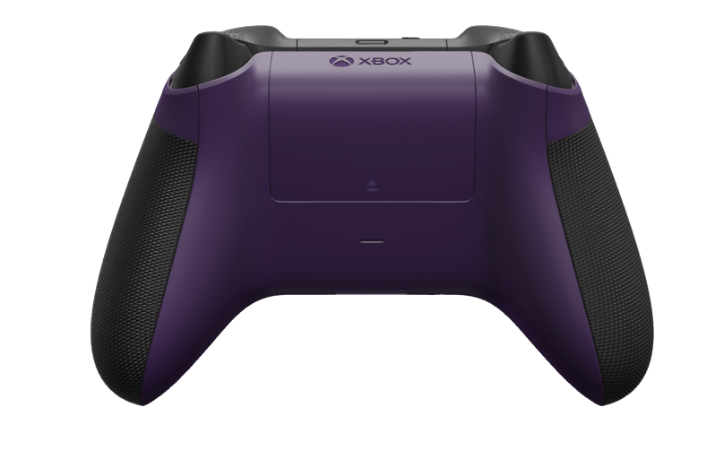 Xbox Wireless Controller - Runko: Galaksinvioletti, Suuntaohjaimet: Robotinvalkoinen, Peukalosauvat: Hiilenmusta