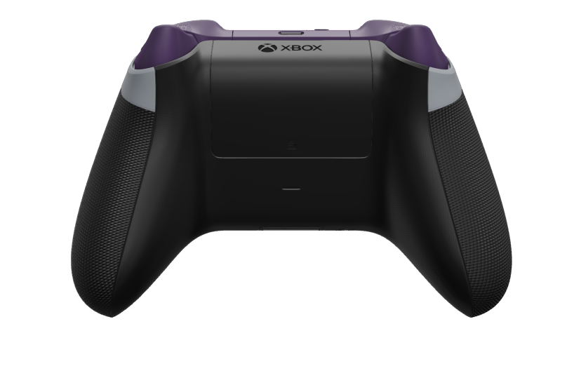 Xbox Wireless Controller - Body: Ash Grey, D-Pads: Astral Purple, Thumbsticks: Astral Purple