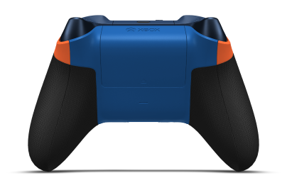Xbox Wireless Controller - Body: Zest Orange, D-Pads: Photon Blue (Metallic), Thumbsticks: Robot White