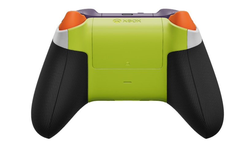 Xbox Wireless Controller - 몸체: 로봇 화이트, 방향 패드: 펄스 레드, 엄지스틱: 드래곤플라이 블루