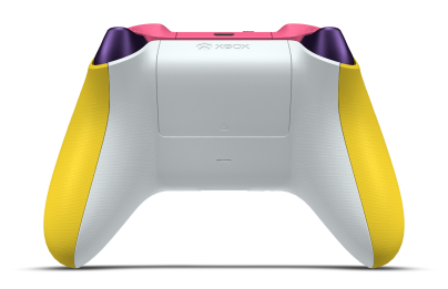 Xbox ワイヤレス コントローラー - Body: Lightning Yellow, D-Pads: Velocity Green (Metallic), Thumbsticks: Retro Pink
