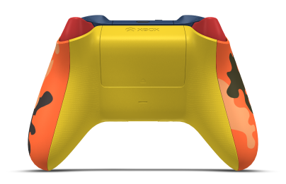 Xbox trådlös handkontroll - Body: Blaze Camo, D-Pads: Velocity Green, Thumbsticks: Pulse Red