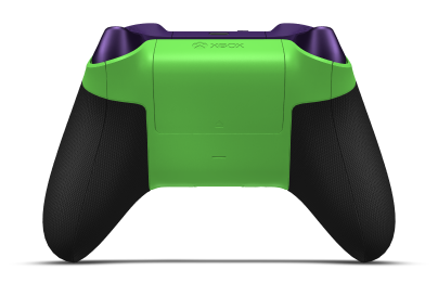Xbox Wireless Controller - Body: Velocity Green, D-Pads: Astral Purple (Metallic), Thumbsticks: Astral Purple