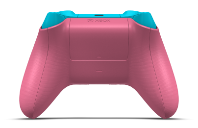 Xbox Wireless Controller - Hoofdtekst: Dieproze, D-Pads: Libelleblauw, Duimsticks: Libelleblauw