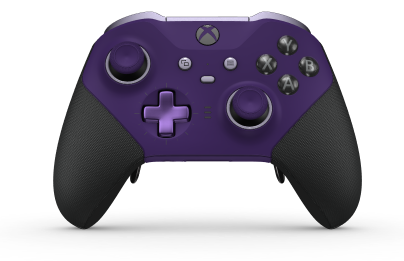 Xbox Elite Wireless Controller Series 2 - Core - Behuizing voorzijde: Astralpaars + rubberen handvatten, D-pad: Cross, Astral Purple (Metal), Behuizing achterzijde: Astralpaars + rubberen handvatten