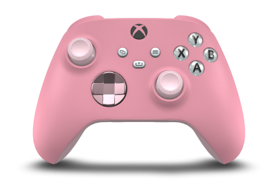 Xbox Wireless Controller - Hoveddel: Retropink, D-blokke: Blød pink (metallisk), Thumbsticks: Blød pink