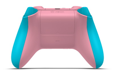 Xbox Wireless Controller - Framsida: Dragonfly Blue, Styrknappar: Retrorosa, Styrspakar: Retrorosa