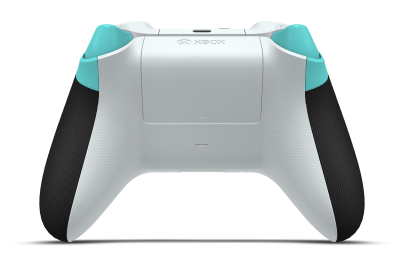 Xbox Wireless Controller - Hoveddel: Gletsjerblå, D-blokke: Robothvid, Thumbsticks: Robothvid