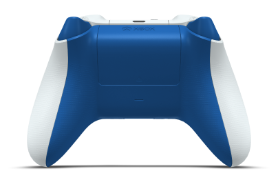 Mando inalámbrico Xbox - Body: Robot White, D-Pads: Carbon Black, Thumbsticks: Shock Blue