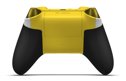 Xbox Wireless Controller - Hoofdtekst: Pride, D-Pads: Bliksemgeel (metallic), Duimsticks: Lighting Yellow