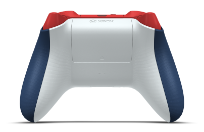 Xbox Wireless Controller - Body: Midnight Blue, D-Pads: Desert Tan, Thumbsticks: Pulse Red