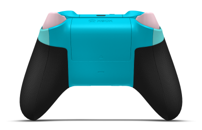 Xbox Wireless Controller - Tělo: Ledovcově modrá, Řídicí kříže: Elektricky voltová, Palcové ovladače: Retro růžová