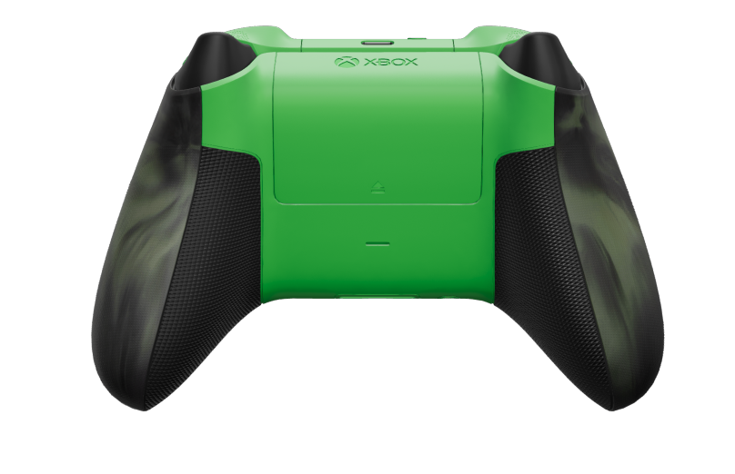 Xbox Wireless Controller - 몸체: 녹터널 베이퍼, 방향 패드: 벨로시티 그린, 엄지스틱: 벨로시티 그린