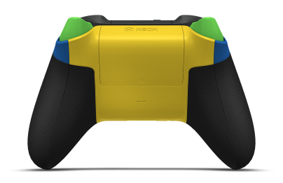 Xbox Wireless Controller - Body: Shock Blue, D-Pads: Lighting Yellow, Thumbsticks: Pulse Red